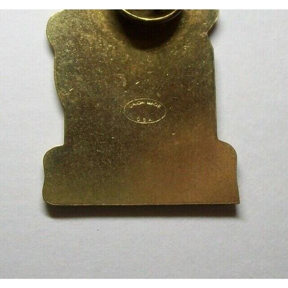 Atlantic City Halloween Badge Bally's Casino Pinback Enamel Green Face Zombie - Picture 5 of 6